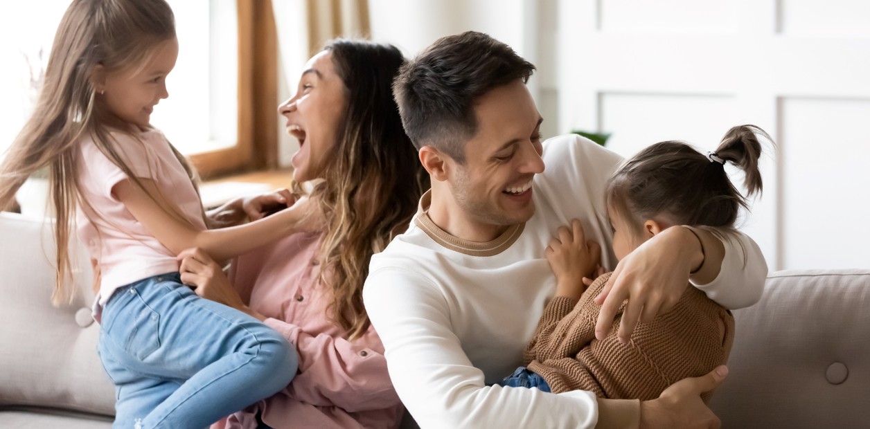 vie de famille épanouie