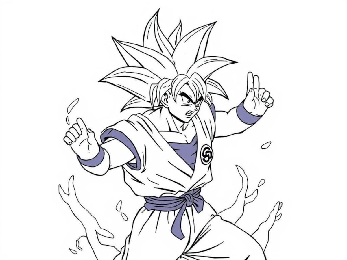 coloriage Dragon Ball