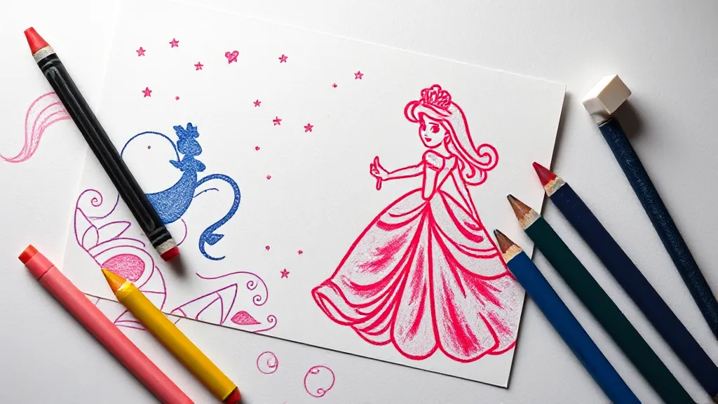 princesse Disney à imprimer
