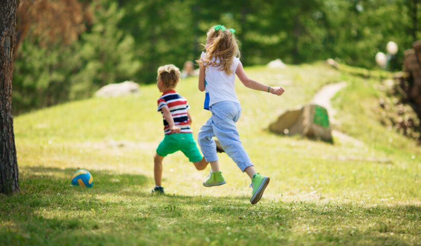 Children Playing Ball