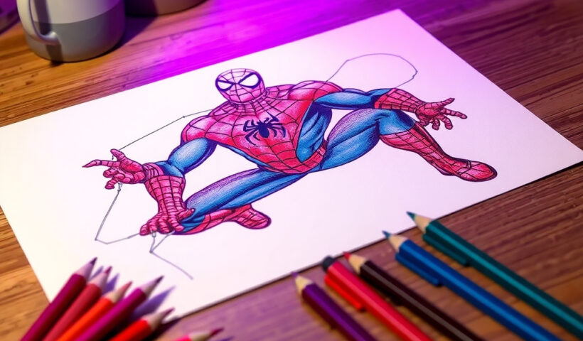 coloriages à imprimer de Spiderman