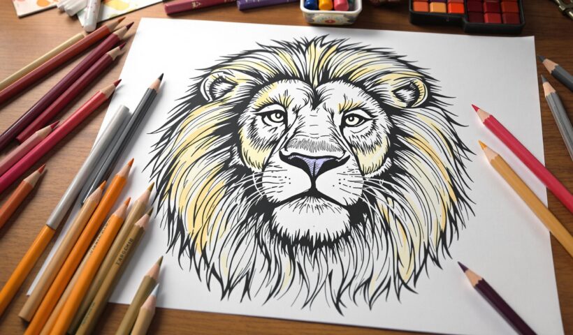 coloriages du Roi lion