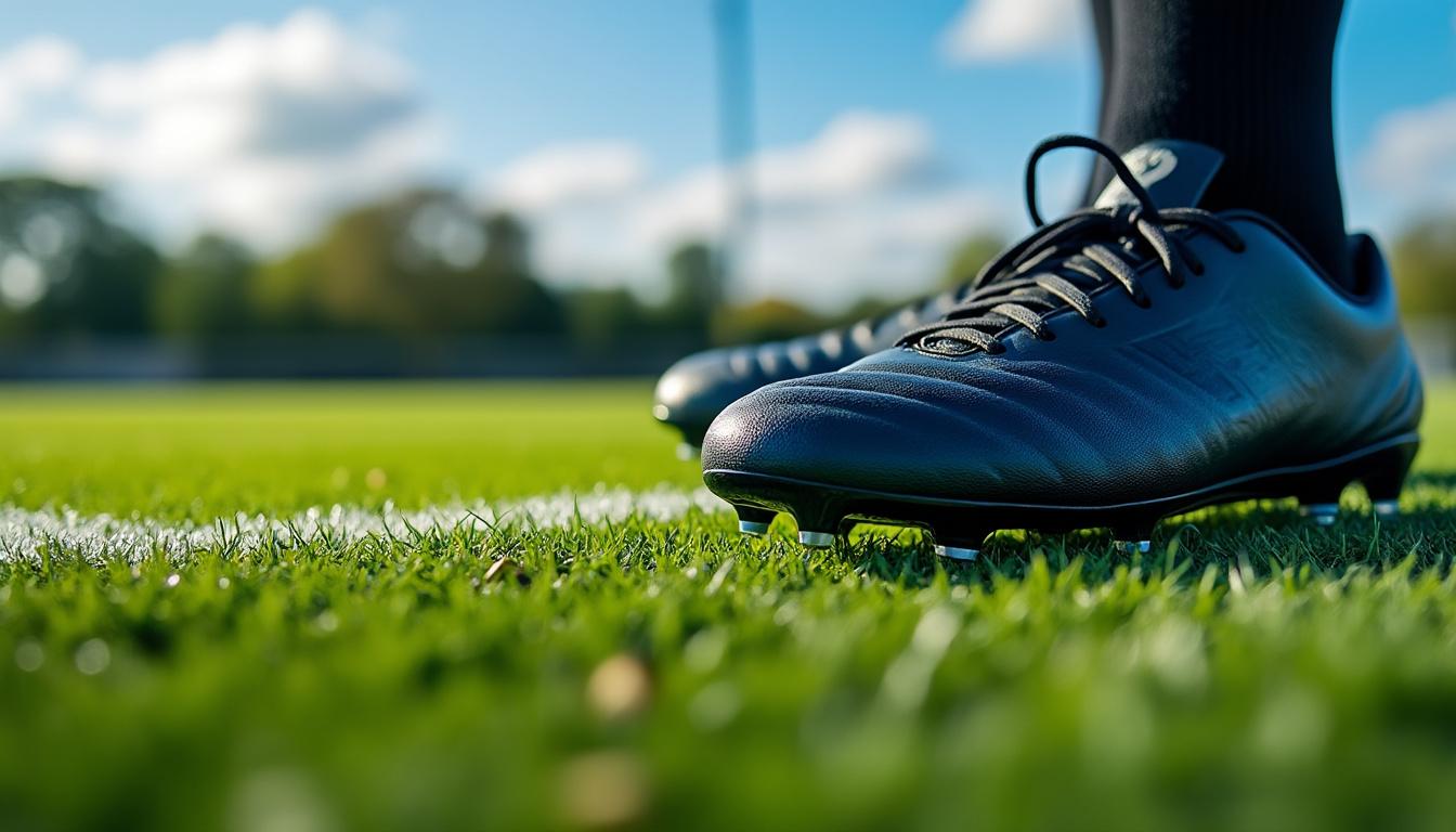 découvrez le guide d'achat essentiel pour choisir vos crampons de rugby. idéal pour les débutants, apprenez à sélectionner le bon type de crampons en fonction de votre niveau de jeu, des surfaces et des caractéristiques techniques. ne laissez pas le choix des chaussures freiner votre passion !