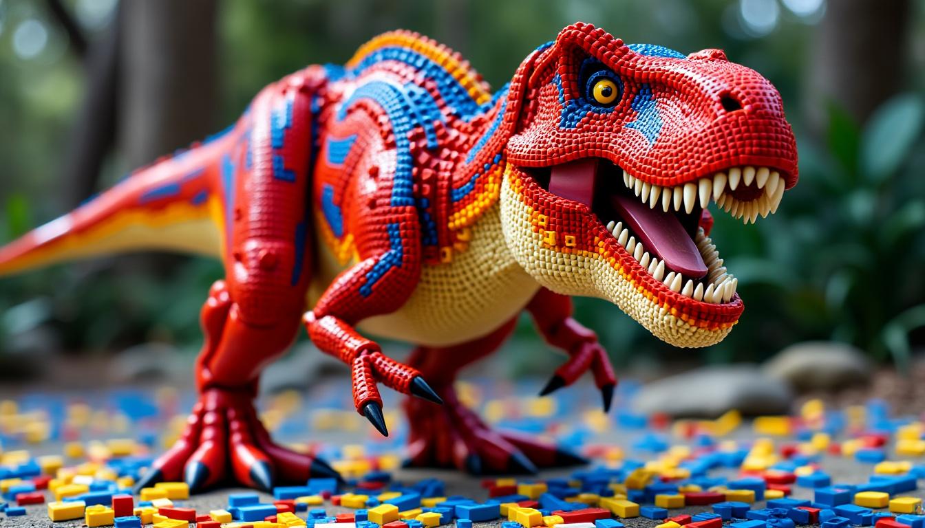 découvrez la notice complète du lego creator dinosaure et assemblez votre propre t-rex grâce à des instructions claires et détaillées. plongez dans l'univers des dinosaures avec ce modèle fascinant et réalisez une création unique qui ravira petits et grands.