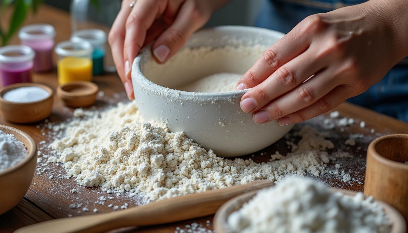 découvrez notre recette de pâte à modeler sans cuisson, facile à réaliser avec des ingrédients simples. créez des œuvres magiques en quelques étapes et amusez-vous en famille !