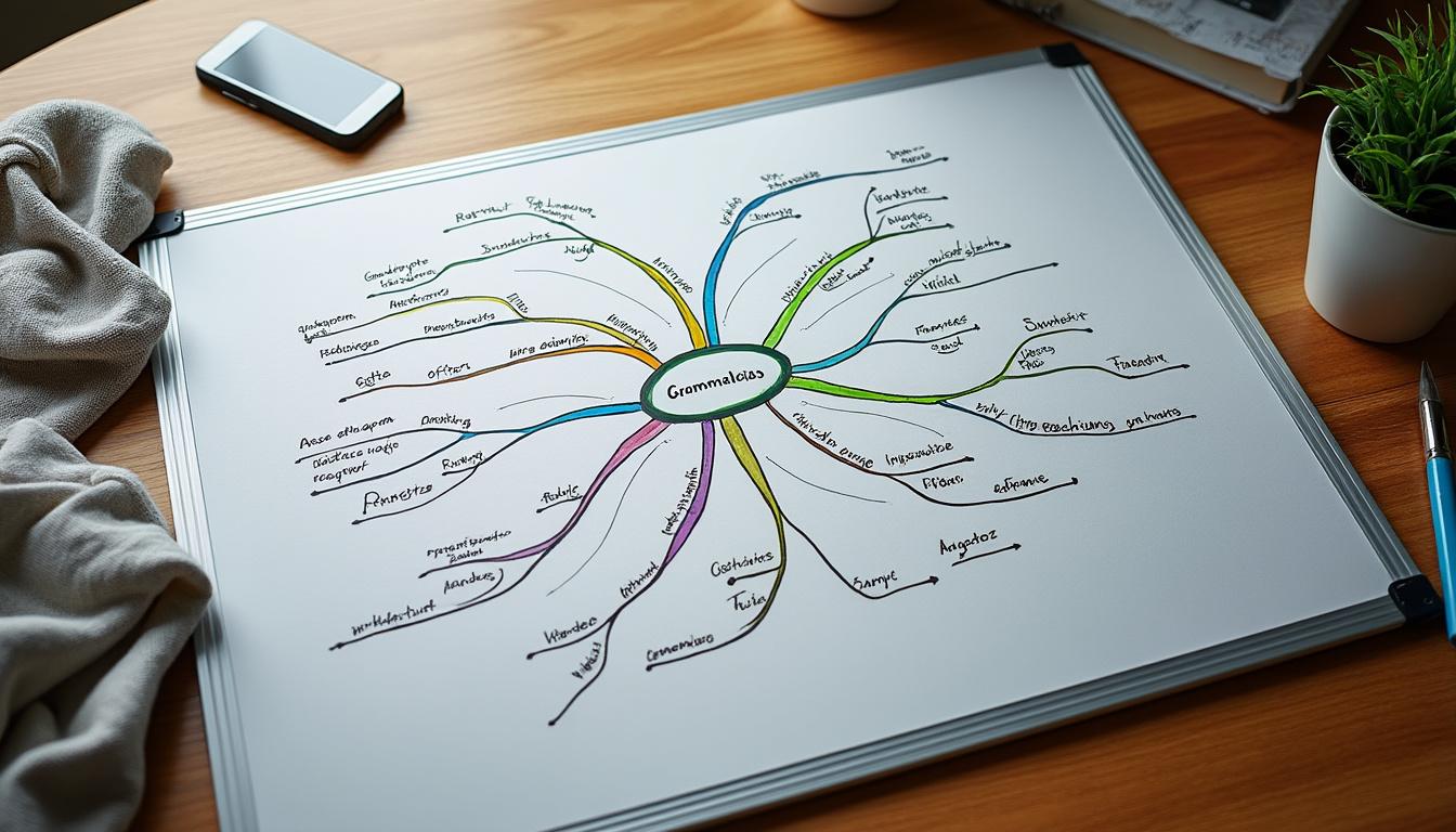 découvrez comment la carte mentale facilite l'apprentissage des classes grammaticales et devient un outil d'étude incontournable pour mieux comprendre la grammaire française.