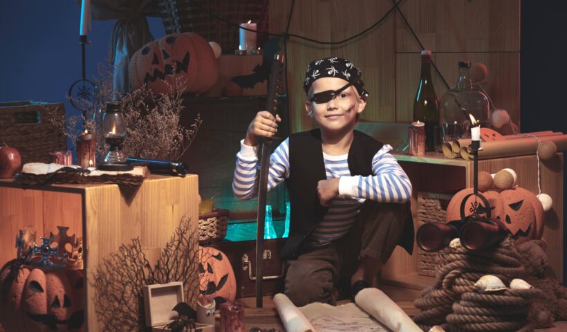 chasse au trésor pour Halloween