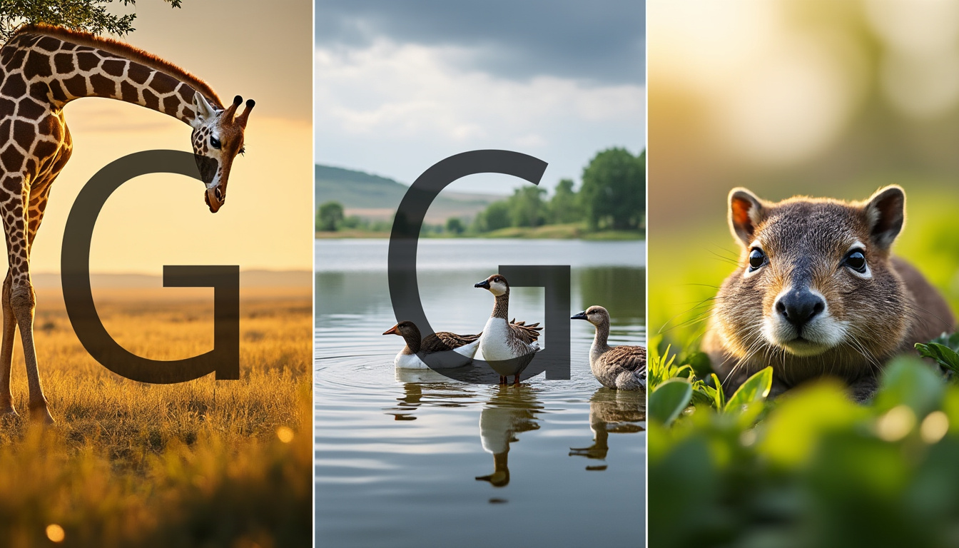 découvrez une liste d'animaux dont le nom commence par la lettre g. apprenez à repérer et identifier ces espèces fascinantes dans la nature grâce à nos conseils et explications ludiques.