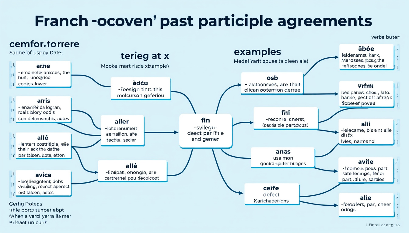 découvrez comment utiliser une carte mentale pour maîtriser facilement l'accord du participe passé. idéal pour les débutants, ce guide visuel simplifie les règles et aide à mieux mémoriser.