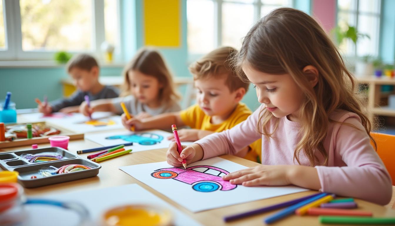 téléchargez et imprimez gratuitement des coloriages de voiture faciles et amusants en pdf pour divertir vos enfants et stimuler leur créativité.