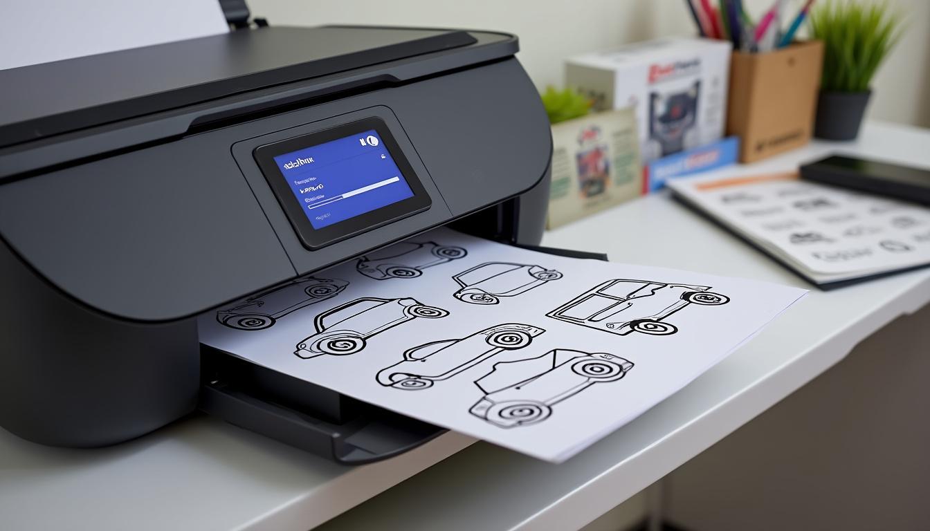 trouvez des coloriages de voiture à imprimer en pdf, simples et ludiques, parfaits pour divertir les enfants tout en stimulant leur créativité.