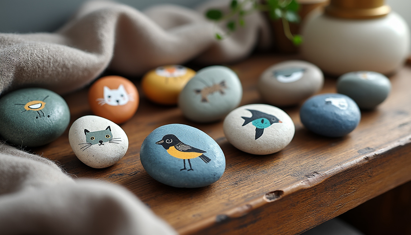 découvrez comment réaliser facilement des animaux sur galets pour personnaliser et embellir vos décorations. activité créative idéale pour tous les âges !