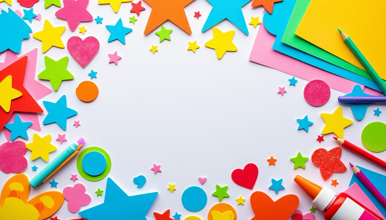 stimulez l'imagination des enfants avec des activités de collage créatives utilisant des gommettes amusantes. idéale pour développer la motricité et l'expression artistique !