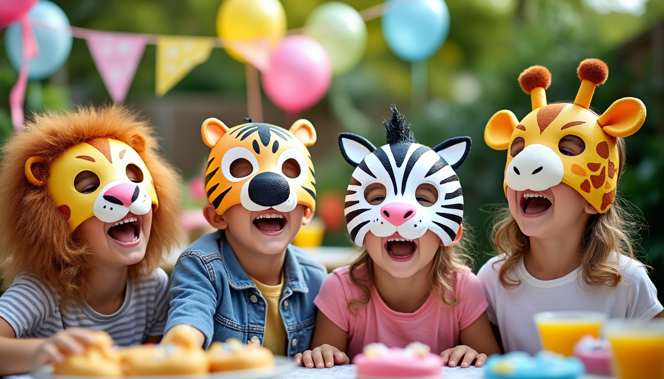 découvrez 10 idées créatives pour fabriquer des masques rigolos et rendre vos fêtes pour enfants inoubliables ! activités ludiques, conseils pratiques et inspiration pour amuser petits et grands.