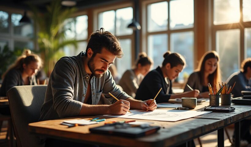 découvrez comment organiser des ateliers de dessin libre accessibles à tous les niveaux, favorisant la créativité et l'expression artistique dans une ambiance conviviale et inclusive.