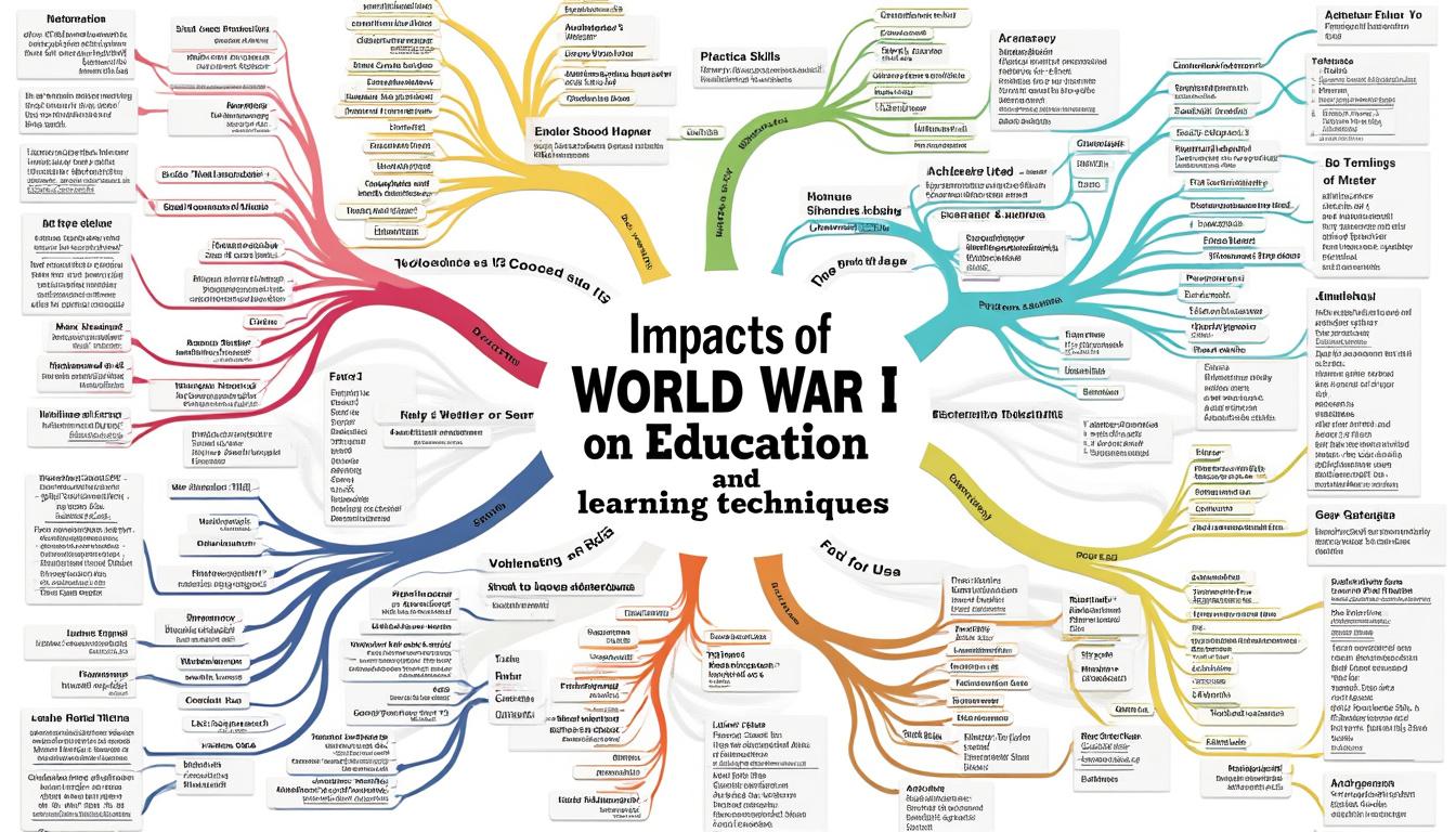découvrez comment l'utilisation des cartes mentales améliore la compréhension et l'apprentissage de la première guerre mondiale en classe de 3e.