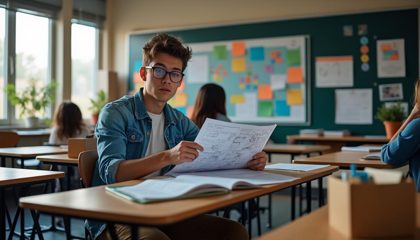 découvrez comment les cartes mentales facilitent l'apprentissage de la première guerre mondiale en classe de 3e, en améliorant la compréhension et la mémorisation des événements clés.