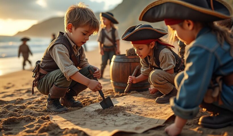 découvrez des jeux et activités amusants pour un anniversaire d'enfant sur le thème des pirates des mers, garantissant une journée pleine d'aventures et de sourires.