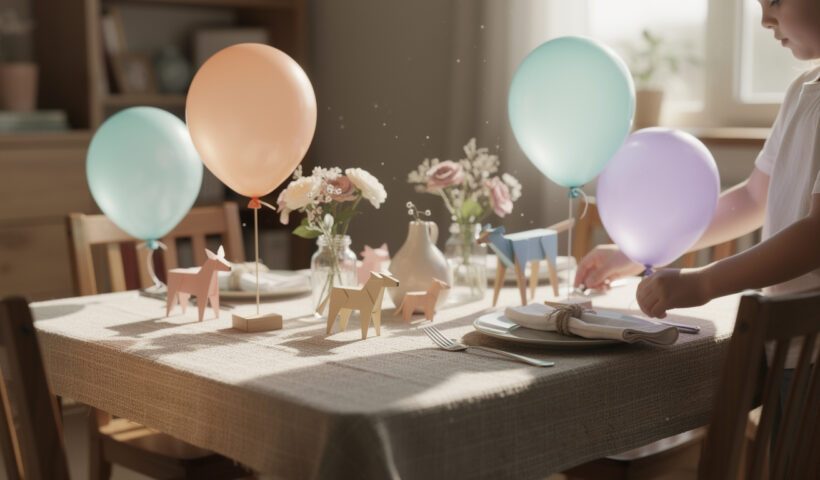 découvrez nos astuces pour réussir une déco de table enfantine, simple et magique, qui émerveillera petits et grands lors de vos événements.