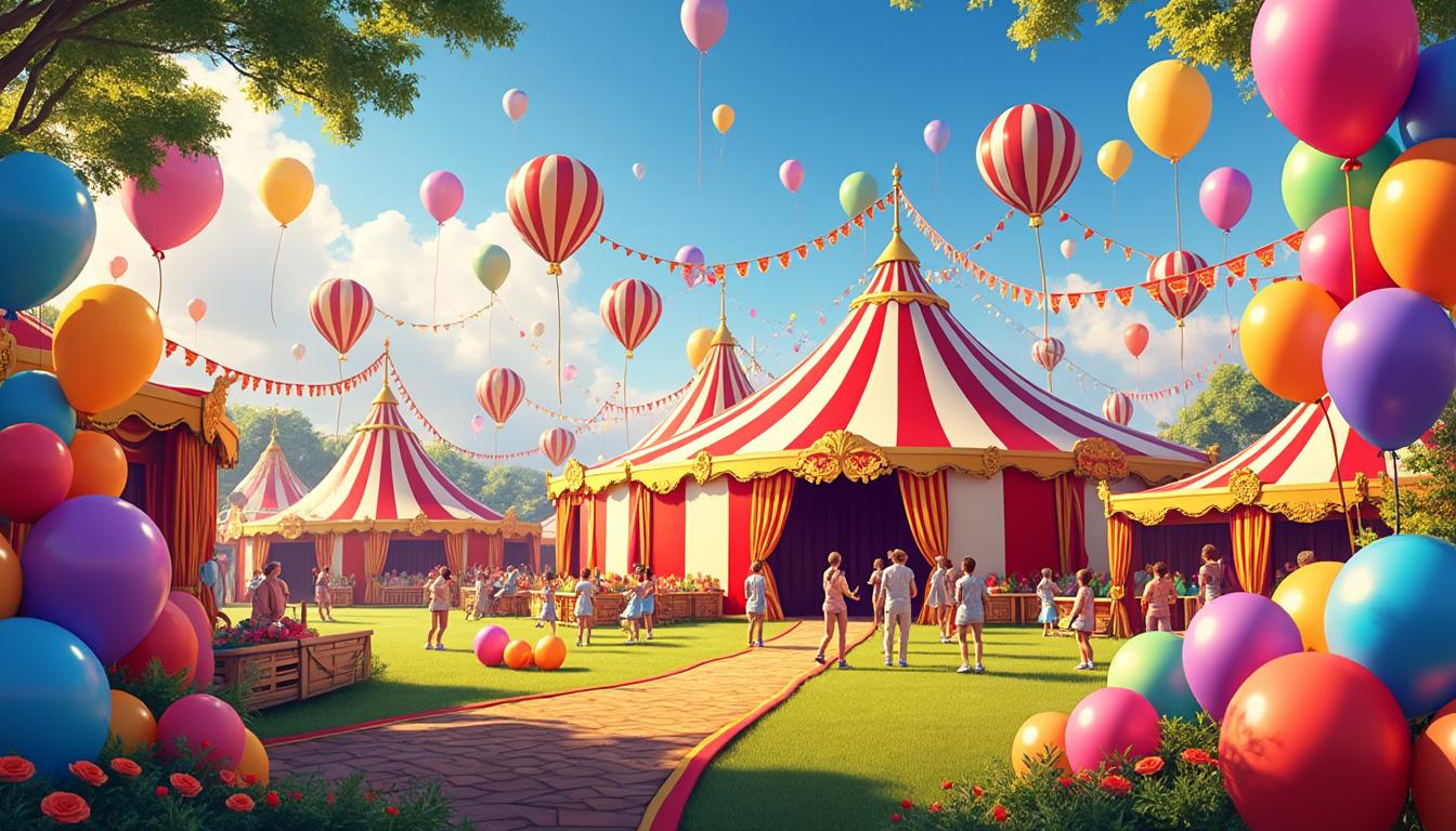 découvrez des jeux amusants et originaux pour animer votre fête d'enfants sur le thème du cirque, garantissant rires et émerveillement pour tous les petits invités.