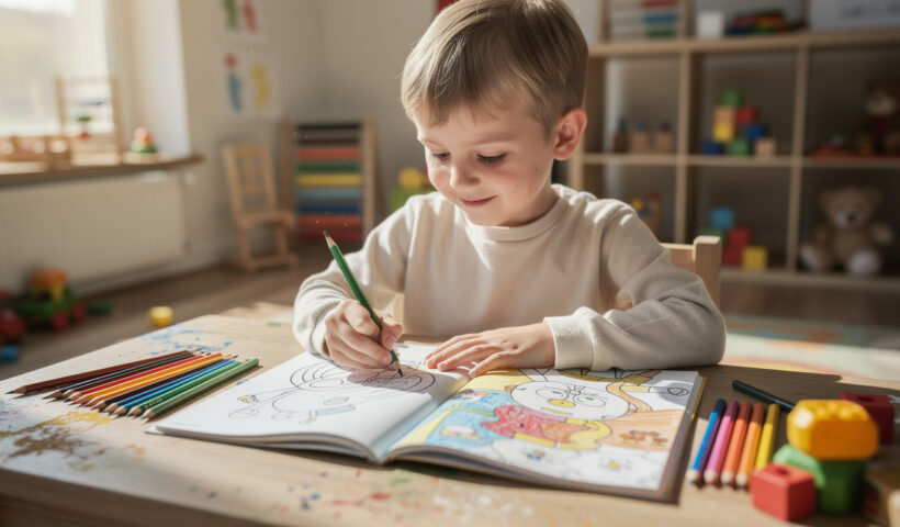 explorez comment le coloriage magique sur les doubles peut stimuler la concentration, la créativité et l'apprentissage des enfants de manière ludique et éducative.