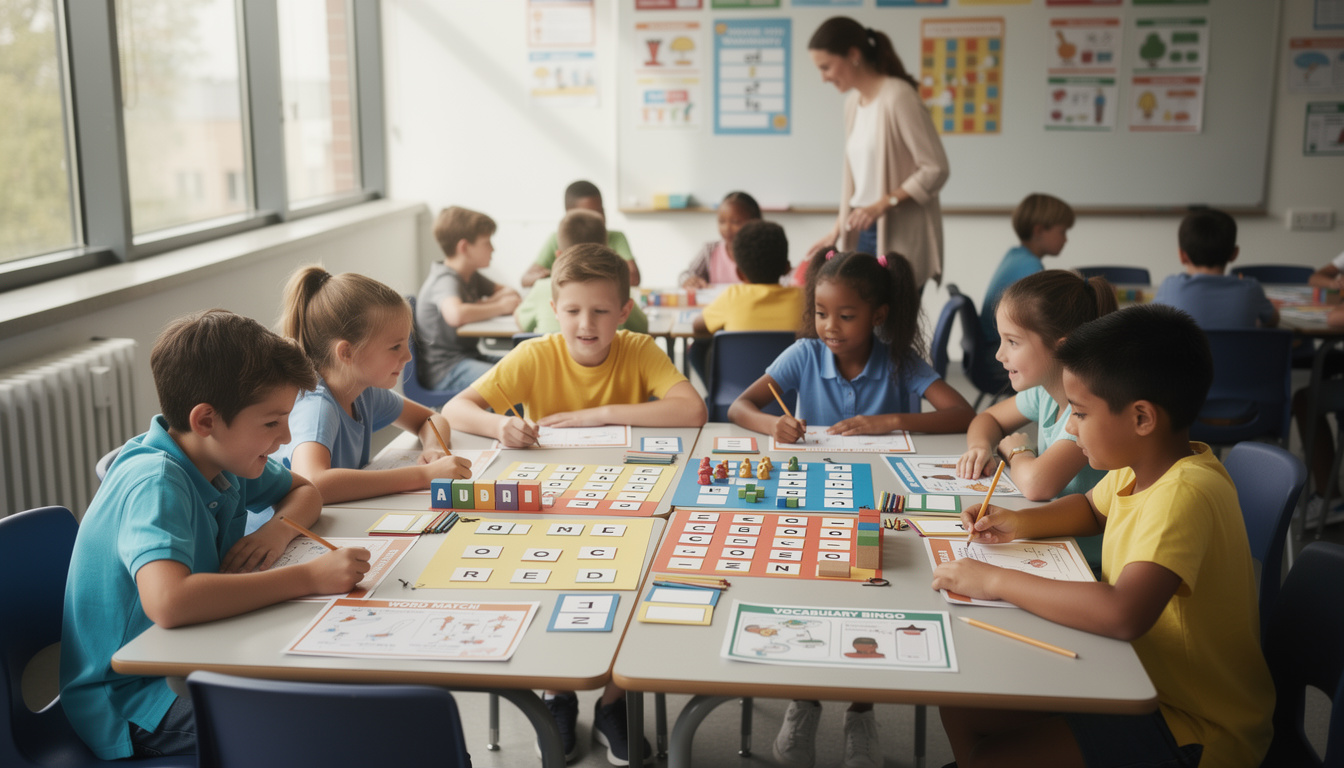 découvrez des jeux en anglais à imprimer pour engager vos élèves et rendre vos leçons plus dynamiques et interactives.