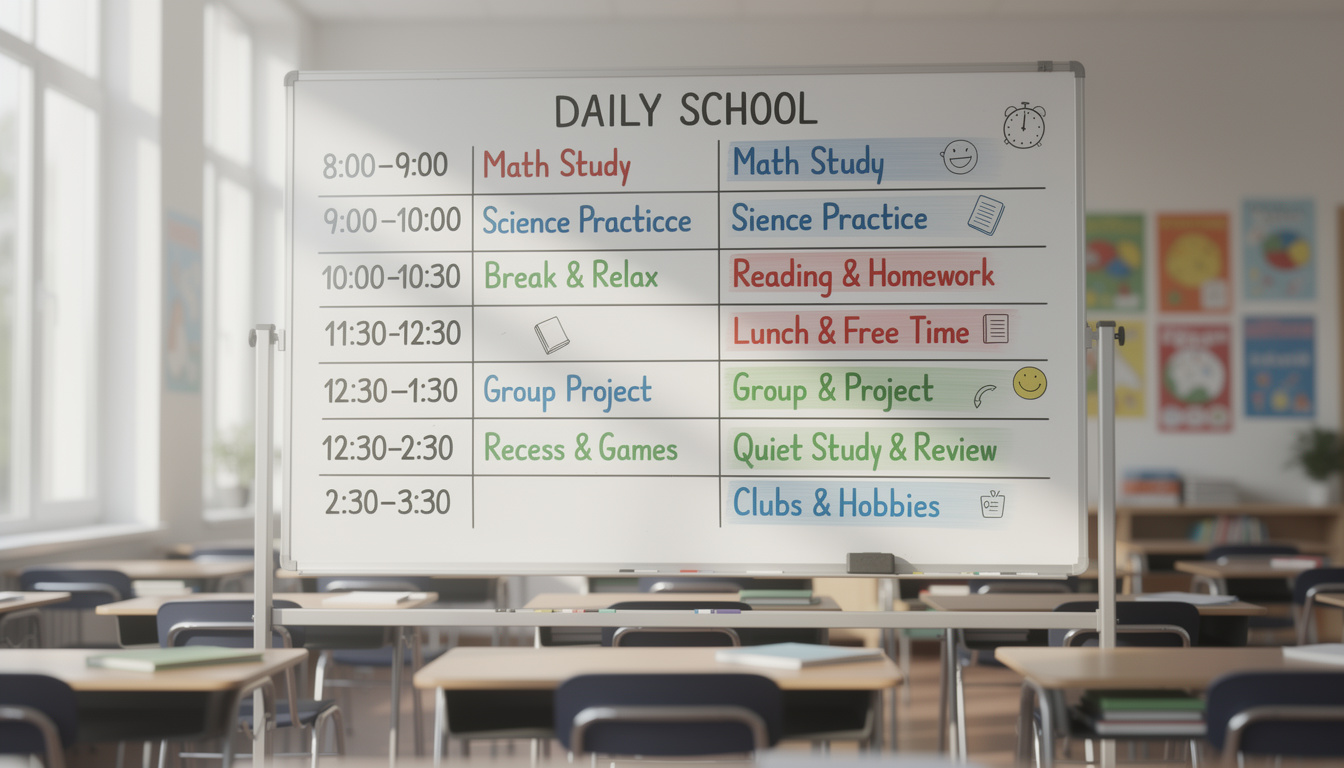 découvrez un exemple d'emploi du temps pour une élève de 3e, alliant révisions efficaces et temps de loisirs pour un équilibre optimal.