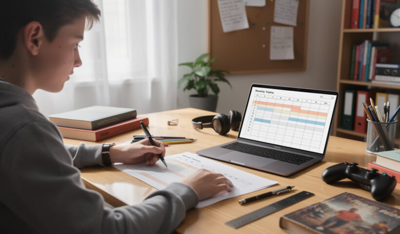 découvrez un exemple d'emploi du temps pour les élèves de 3e afin d'optimiser vos révisions tout en équilibrant loisirs et détente.