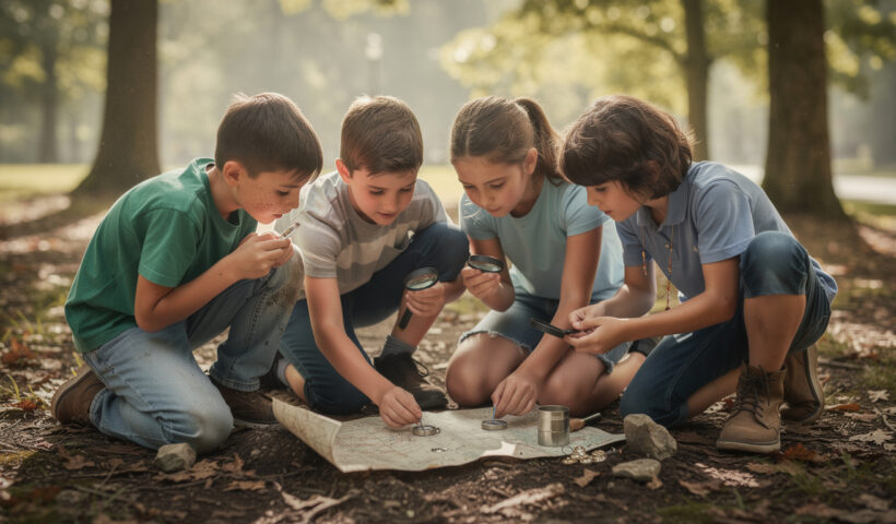 découvrez comment la chasse au trésor stimule le développement des compétences chez les enfants, favorisant leur créativité, leur esprit d'équipe et leur capacité de résolution de problèmes.