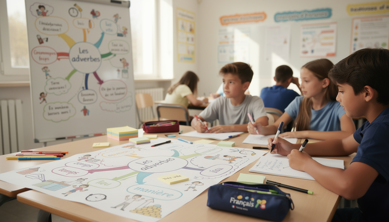 découvrez pourquoi les cartes mentales sur les adverbes sont essentielles pour les étudiants afin d'améliorer leur compréhension et leur maîtrise de la langue française.