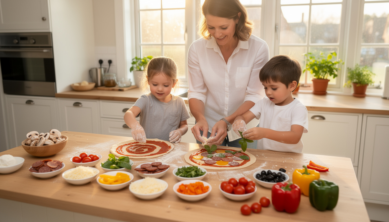 découvrez 10 astuces créatives pour préparer des pizzas maison avec vos enfants, alliant plaisir, apprentissage et goût pour un moment convivial en famille.