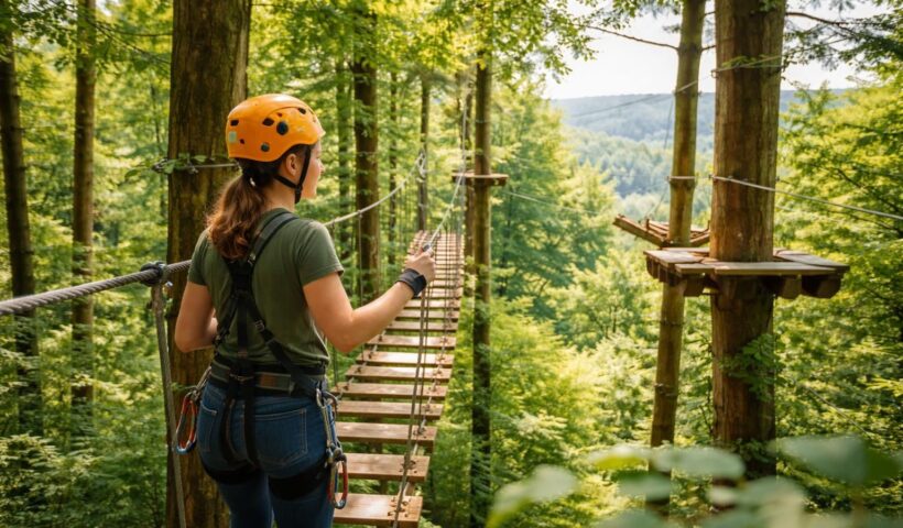 découvrez notre guide complet pour votre première expérience d'accrobranche à quimperlé et profitez d'aventures en pleine nature adaptées à tous les niveaux.