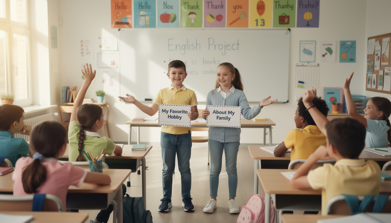 découvrez nos conseils pour créer une fiche de présentation en anglais efficace destinée à l'école, afin de captiver votre audience dès les premières minutes.