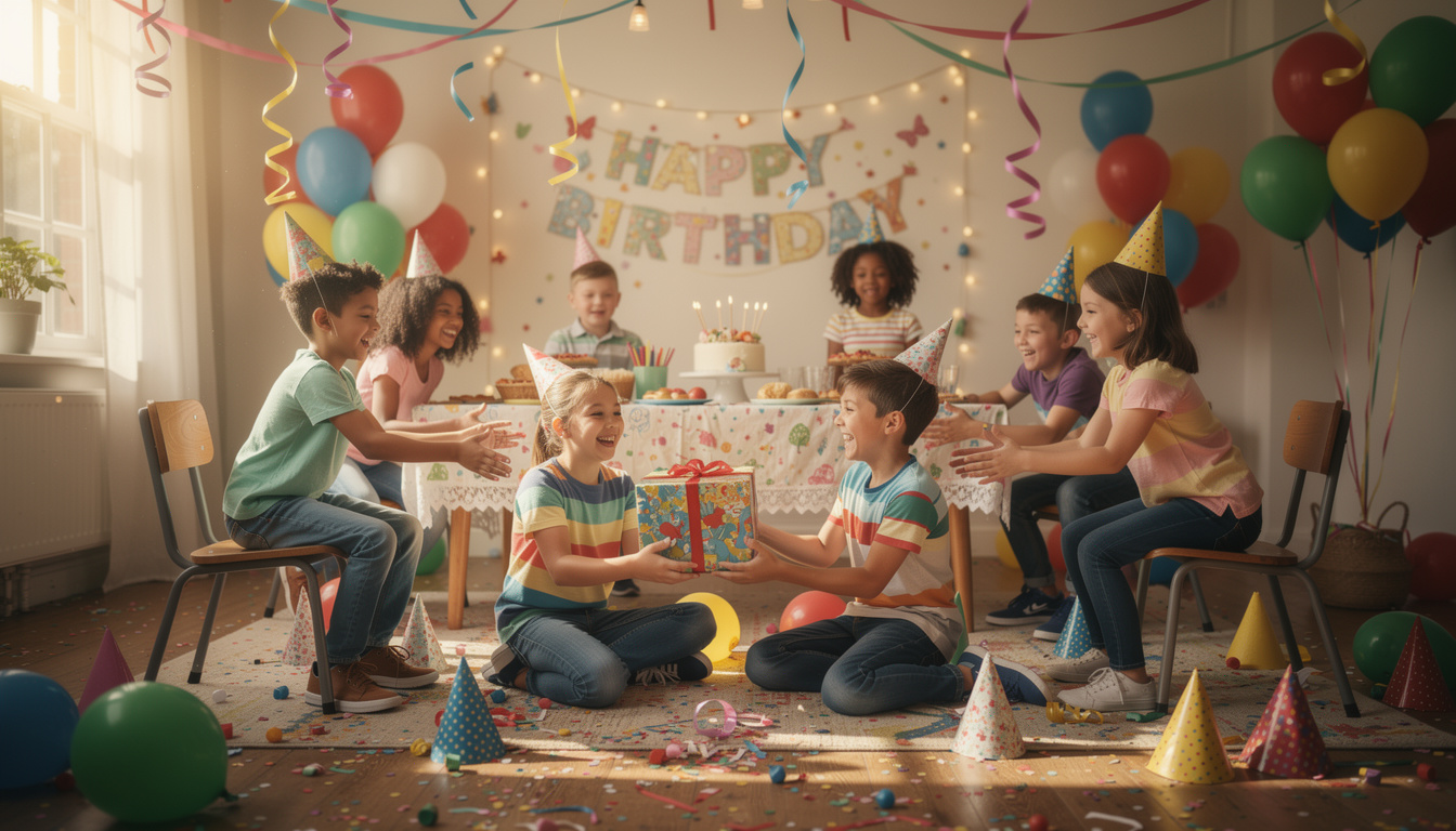 découvrez un gage, un jeu amusant pour enfants idéal pour animer vos fêtes d'anniversaire et garantir rires et bonne humeur.