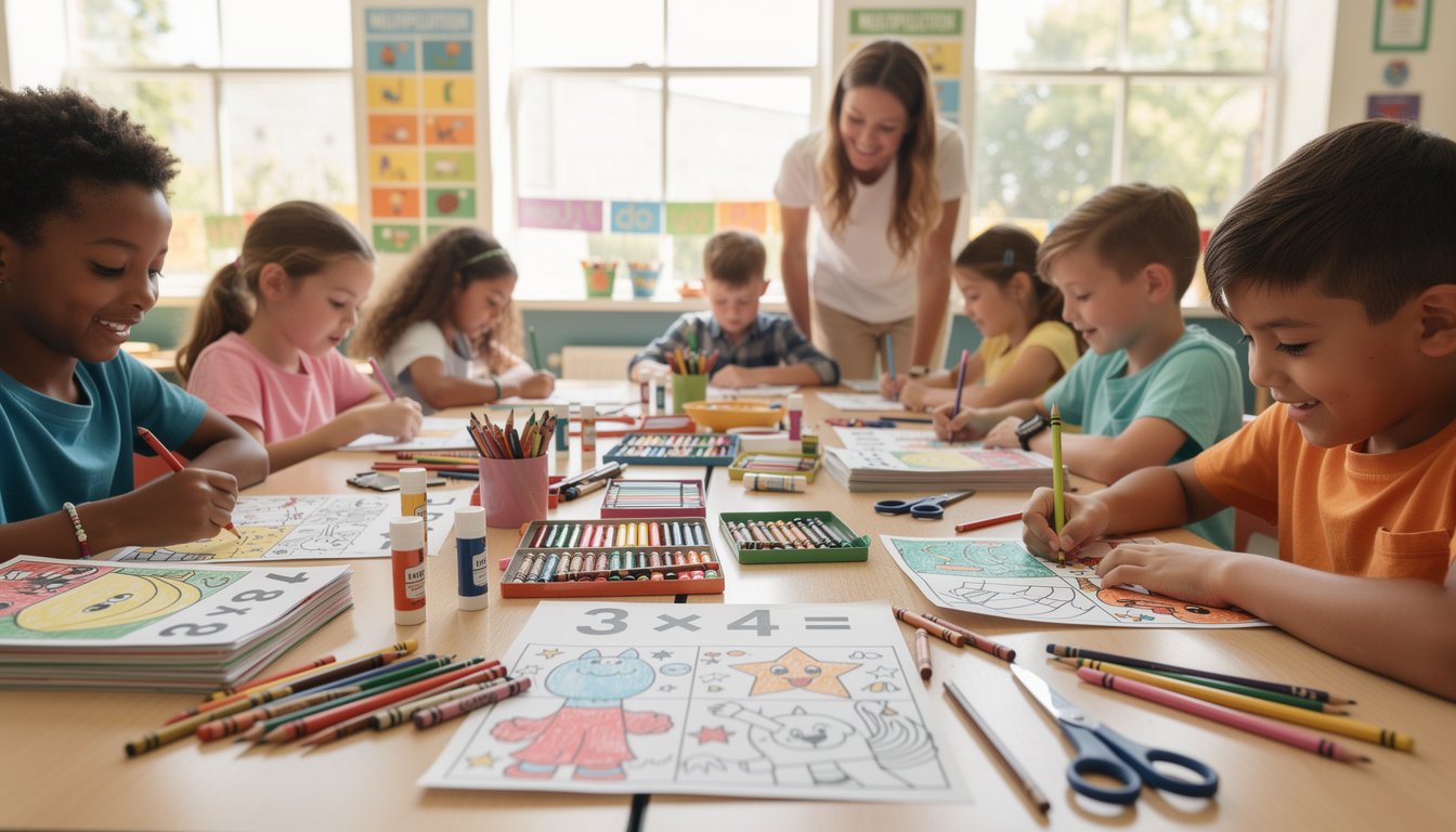 découvrez 10 astuces pratiques pour utiliser le coloriage magique des multiplications 6, 7, 8 et 9 en classe, et rendre l'apprentissage ludique et efficace pour vos élèves.