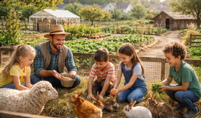 découvrez les avantages d'une ferme pédagogique proche de chez vous : activités éducatives, contact avec les animaux et immersion nature pour toute la famille.