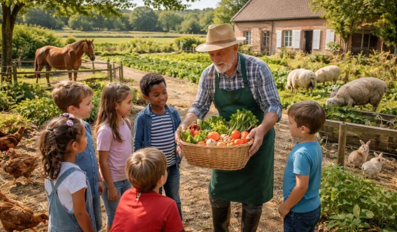 découvrez comment une ferme pédagogique à arras transmet les valeurs de la nature aux enfants à travers des activités éducatives et immersives.