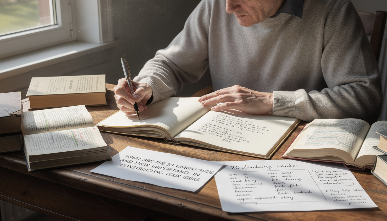 découvrez les 20 verbes d'état essentiels et comprenez leur rôle clé dans la structuration et l'expression claire de vos idées en français.