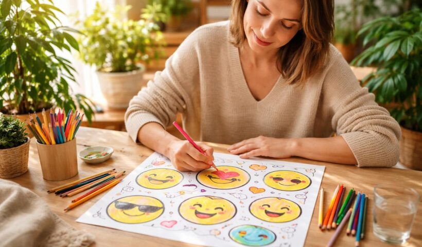 découvrez comment les smileys à colorier peuvent aider à réduire le stress et l'anxiété grâce à une activité ludique et apaisante, idéale pour toutes les âges.