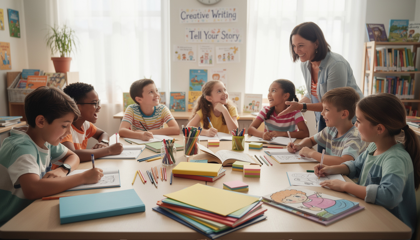 découvrez comment les jeux d'écriture pour enfants peuvent stimuler leur créativité tout en renforçant leur confiance en soi de manière ludique et engageante.