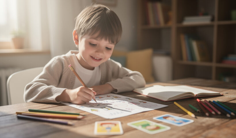 découvrez comment les jeux d'écriture pour enfants peuvent stimuler leur créativité tout en renforçant leur confiance en soi de manière ludique et éducative.
