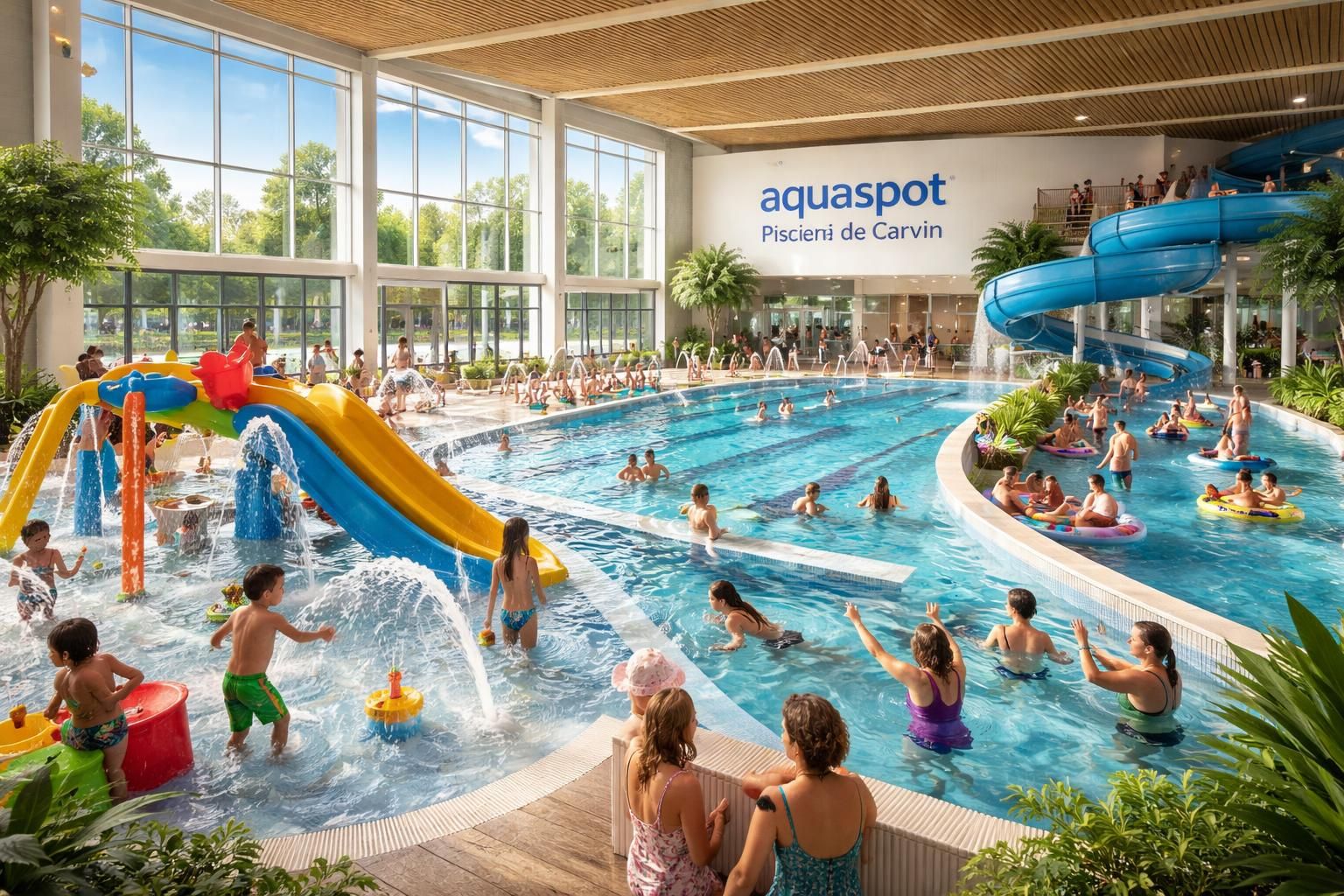 découvrez aquaspot piscine de carvin, un espace dédié aux activités aquatiques pour tous les âges dans le pas-de-calais. profitez de cours de natation, aquagym et loisirs nautiques dans un cadre convivial et sécurisé.