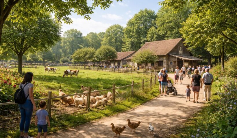 découvrez la ferme des bois de vincennes à paris, un véritable havre de paix où citadins et nature se rencontrent pour un moment de sérénité au cœur de la ville.