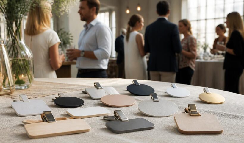 découvrez les tendances actuelles des badges prénom pour vos invités, alliant style, personnalisation et praticité pour des événements réussis.