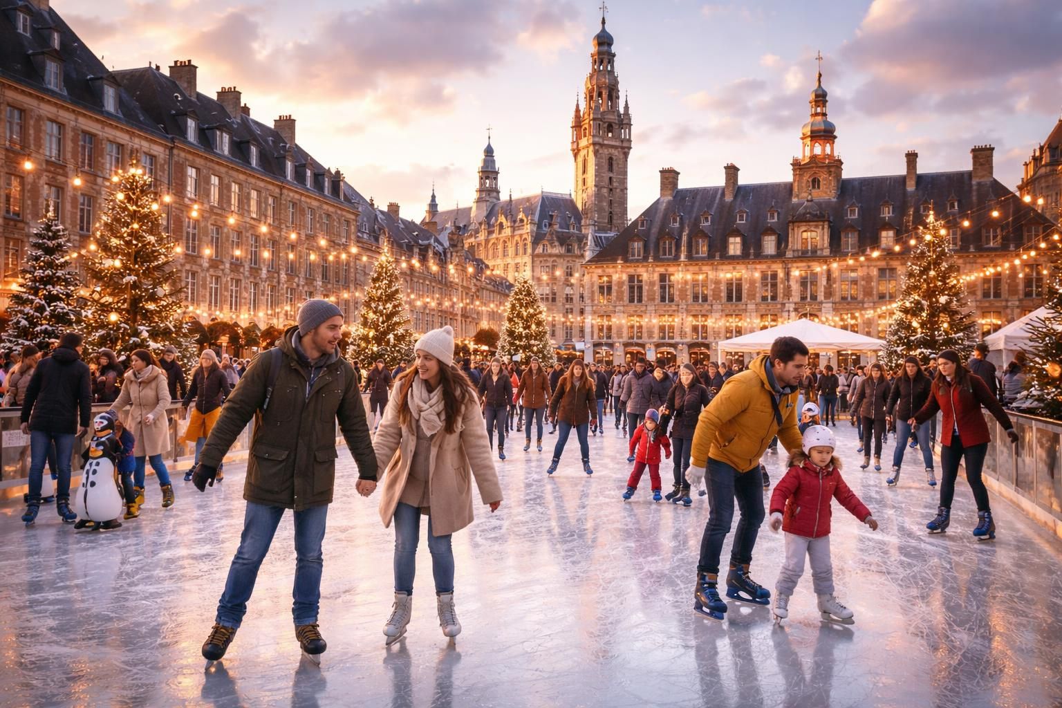 découvrez la patinoire de lille et vivez une expérience unique en glissant sur la glace, que vous soyez débutant ou expert. moments inoubliables garantis pour toute la famille !
