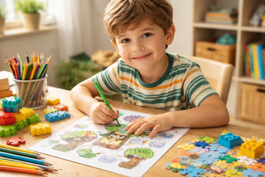 découvrez comment les coloriages minecraft à imprimer favorisent le développement créatif, la concentration et la motricité fine chez les enfants tout en s'amusant.